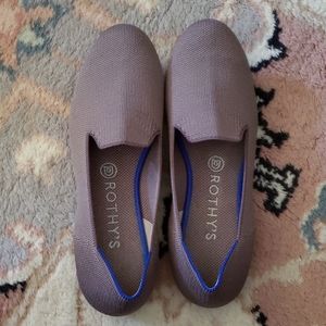 Rothy's brown loafers